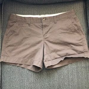 2/$10 5” Old Navy Brown Chino Shorts